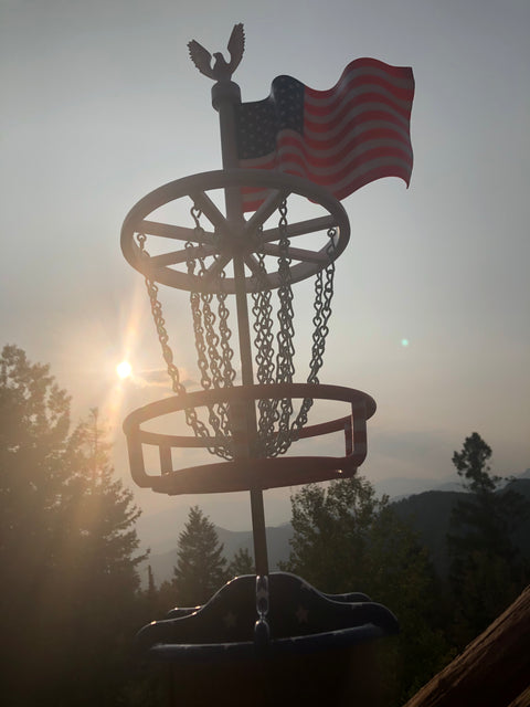 Custom Disc Golf Basket